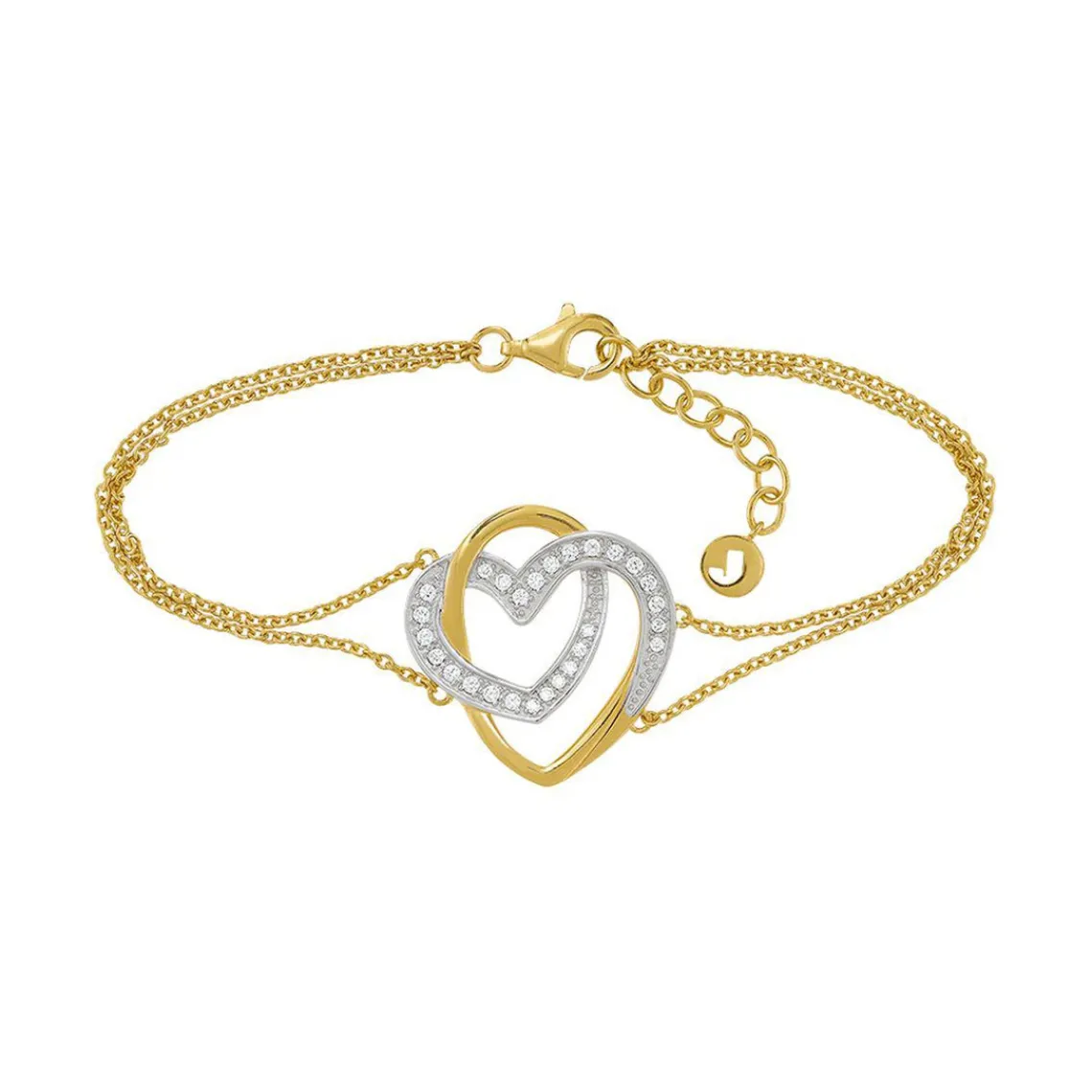 Jourdan Bracelet Femme AMK055 - ROXANE - Argent Doré | Femme Bracelet