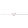Kosma Paris Bracelet Femme Dentelle - Argenté Blanc | Femme Bracelet