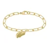 Lacoste Bracelet Femme Crocodile - 2040363 Acier Doré | Femme Bracelet