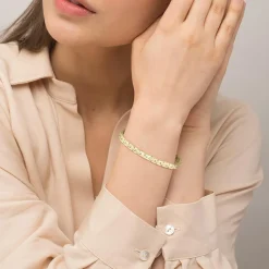 Lacoste Bracelet Femme Metropole - 2040465 Acier Doré | Femme Bracelet