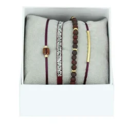 Les Interchangeables Bracelet Femme A76034 - Strass Box La Re-Belle | Femme Bracelet