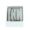 Les Interchangeables Bracelet Femme A57046 - Strass Box Fabric 4 | Femme Bracelet