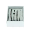 Les Interchangeables Bracelet Femme - A56393 Strass Box Fabric 4 | Femme Bracelet
