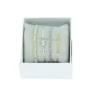 Les Interchangeables Bracelet Femme - A56378 Strass Box Fabric 4 | Femme Bracelet