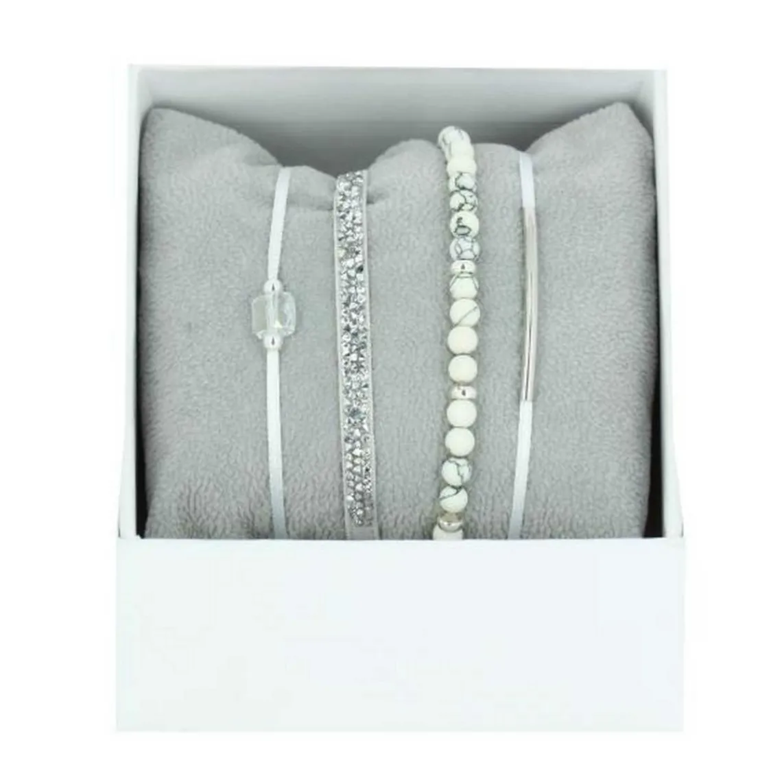 Les Interchangeables Bracelet Femme - A76154 Strass Box La Re-Belle | Femme Bracelet