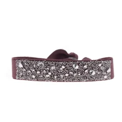 Les Interchangeables Bracelet Femme - BRACELET CRISTAL MEDLEY BORDEAU | Femme Bracelet