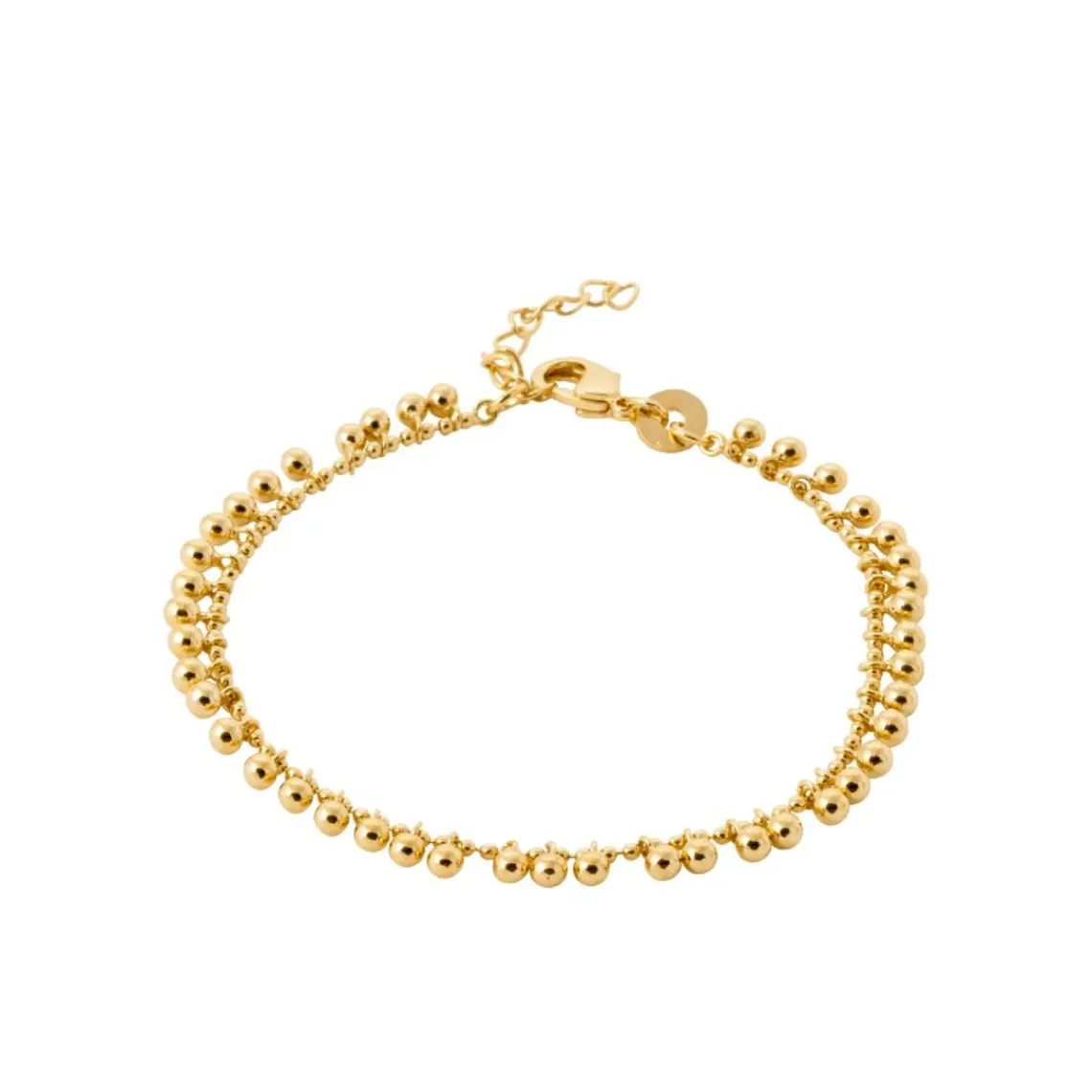 Maison de la Bijouterie Bracelet femme maille fantaisie plaqué or UYZV6WZV | Femme Bracelet