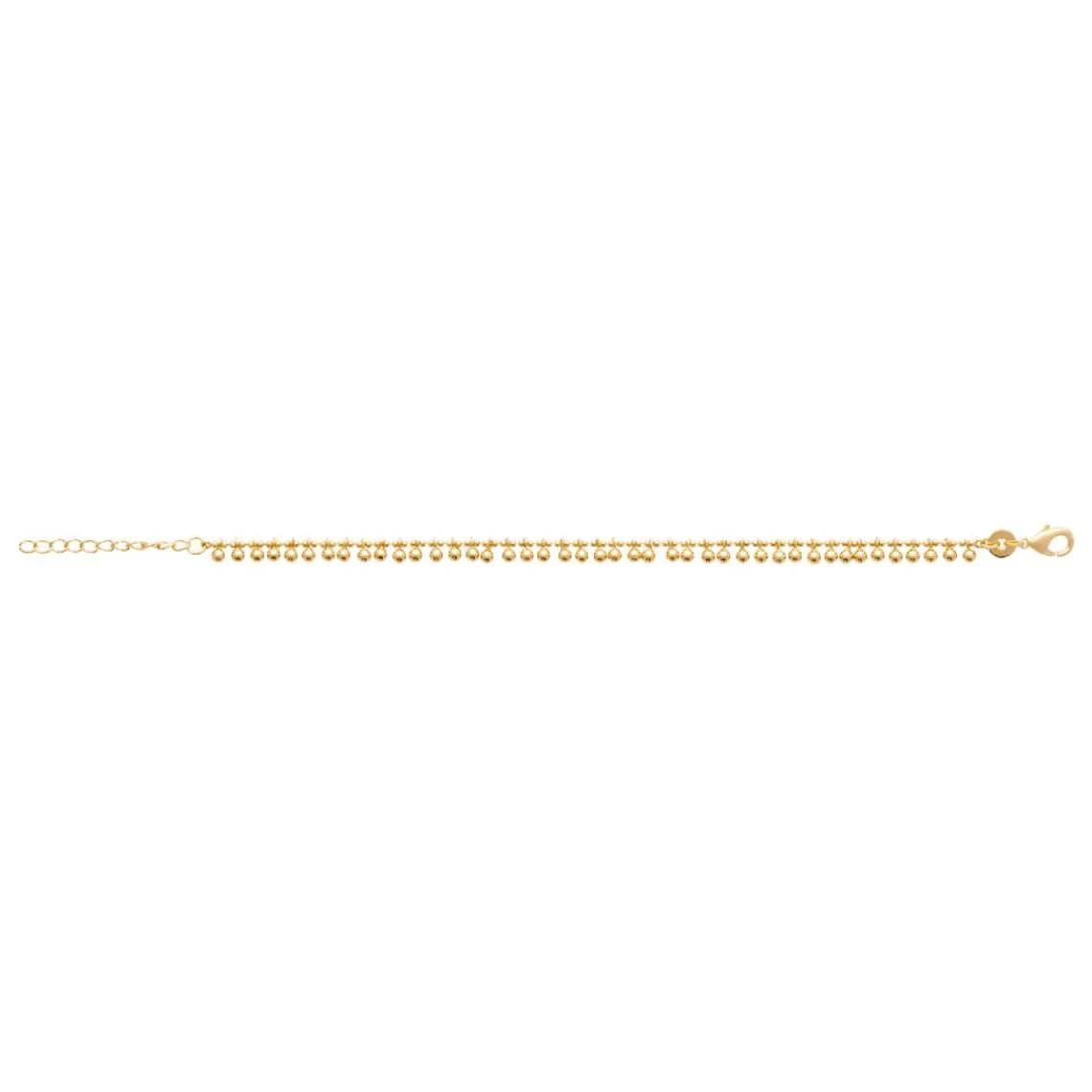 Maison de la Bijouterie Bracelet femme maille fantaisie plaqué or UYZV6WZV | Femme Bracelet