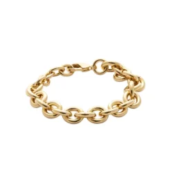 Maison de la Bijouterie Bracelet femme maille fantaisie plaqué or YUY005Y0 | Femme Bracelet