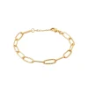 Maison de la Bijouterie Bracelet femme maille fantaisie plaqué or UYZUW5ZV | Femme Bracelet