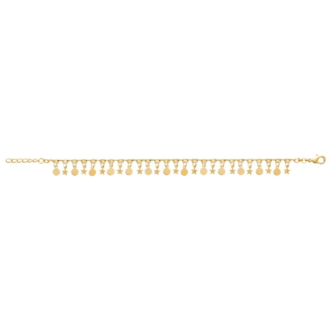 Maison de la Bijouterie Bracelet femme maille fantaisie plaqué or UYZUW4ZV | Femme Bracelet