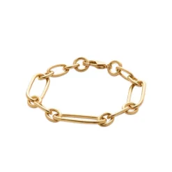 Maison de la Bijouterie Bracelet femme maille 3-1 plaqué or YUY003Y0 | Femme Bracelet