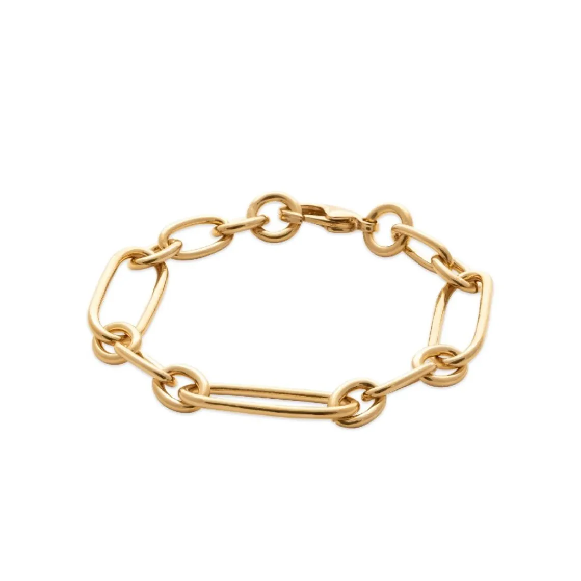 Maison de la Bijouterie Bracelet femme maille 3-1 plaqué or YUY003Y0 | Femme Bracelet