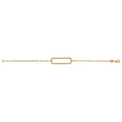 Maison de la Bijouterie Bracelet femme maillon rectangulaire UYZVUZZV | Femme Bracelet