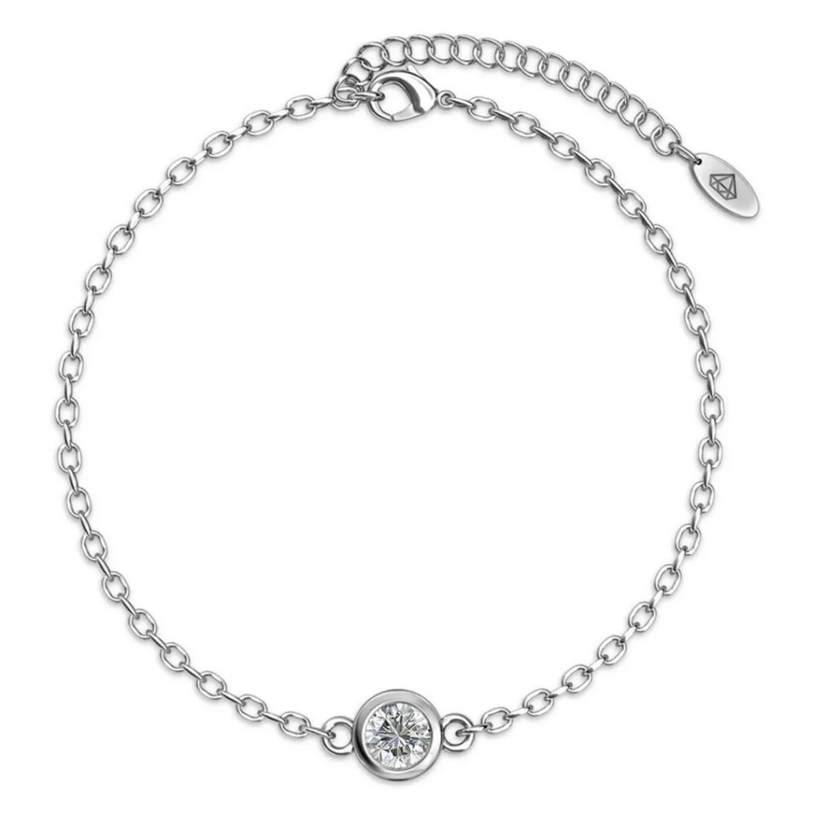 MYC-Paris Bracelet Femme - DB0005-S-04 Laiton Argent | Femme Bracelet