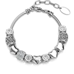 MYC-Paris Bracelet Femme EVIDENCE - DB0003-S Laiton Argent | Femme Bracelet