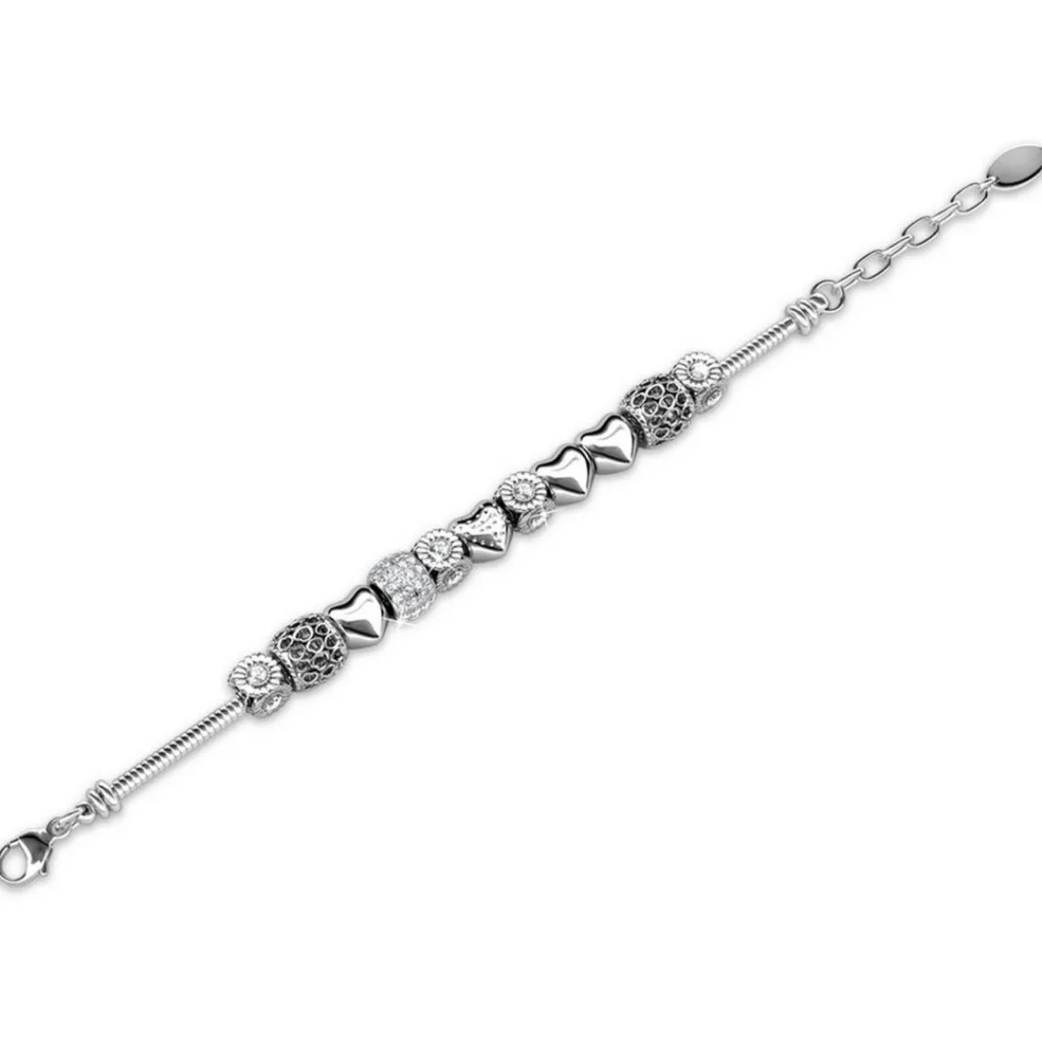 MYC-Paris Bracelet Femme EVIDENCE - DB0003-S Laiton Argent | Femme Bracelet