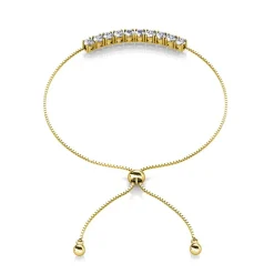 MYC-Paris Bracelet Femme Solitaire - DB0147-G-AA Laiton Doré | Femme Bracelet