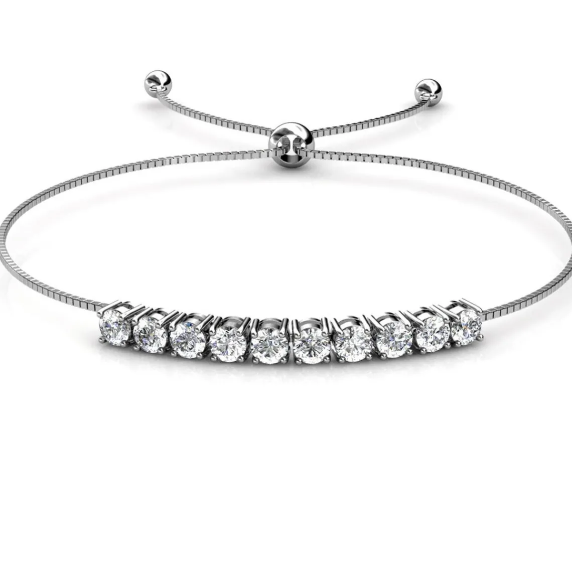 MYC-Paris Bracelet Femme Solitaire - DB0147-S-AA Laiton Argent | Femme Bracelet