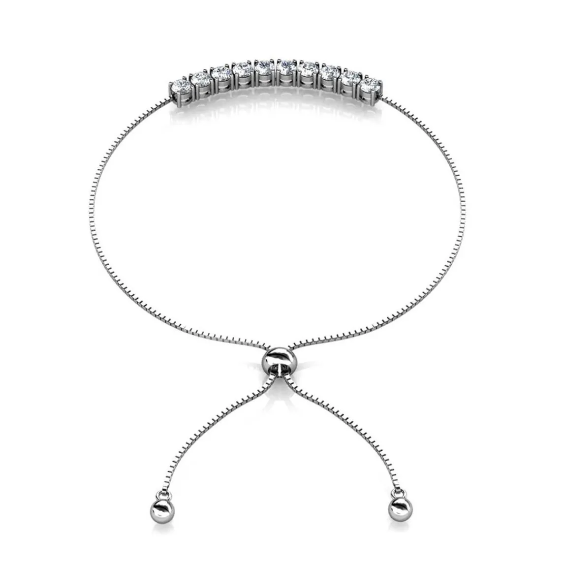 MYC-Paris Bracelet Femme Solitaire - DB0147-S-AA Laiton Argent | Femme Bracelet