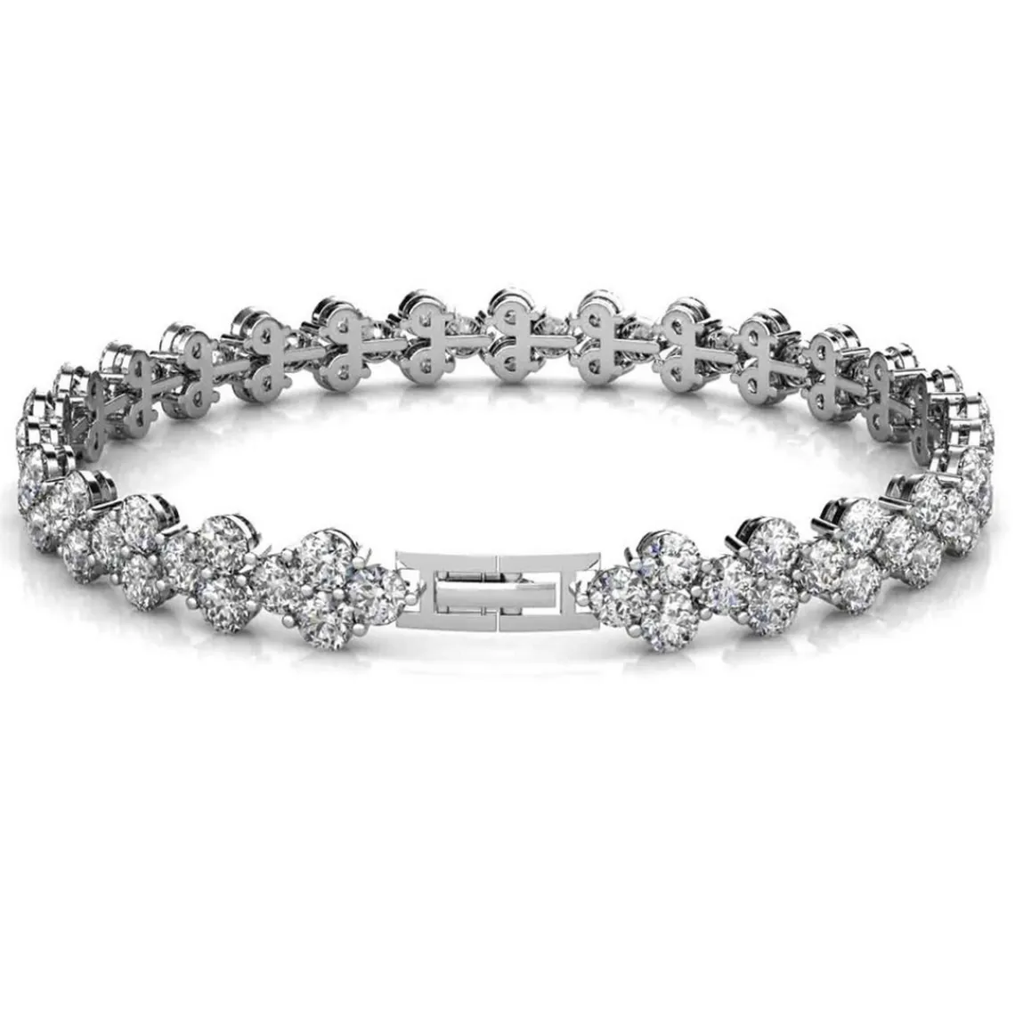 MYC-Paris Bracelet Femme Solitaire - DB0033-S-AA Laiton Argent | Femme Bracelet