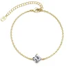 MYC-Paris Bracelet Femme Square - DB0085-G-C Laiton Doré | Femme Bracelet