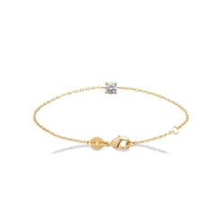 Maison de la Bijouterie Bracelet femme oxyde de zirconium plaqué or UW3005ZV | Femme Bracelet