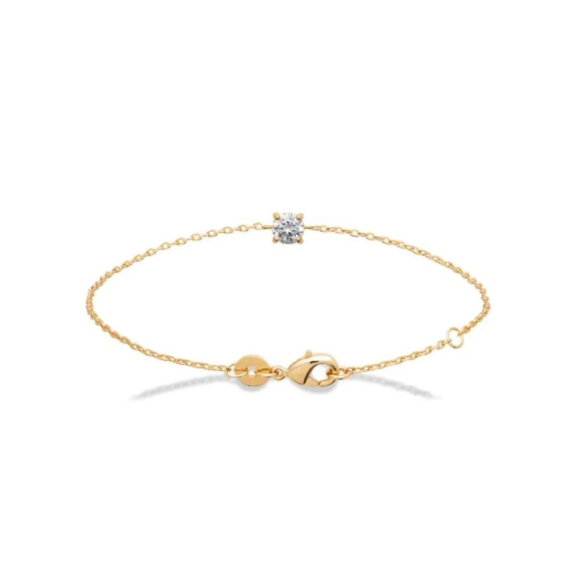 Maison de la Bijouterie Bracelet femme oxyde de zirconium plaqué or UW3005ZV | Femme Bracelet