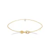 Maison de la Bijouterie Bracelet femme oxyde de zirconium plaqué or UW3W6WZV | Femme Bracelet