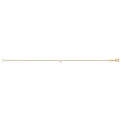 Maison de la Bijouterie Bracelet femme oxyde de zirconium plaqué or UW3W6WZV | Femme Bracelet