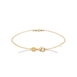 Maison de la Bijouterie Bracelet femme oxyde de zirconium plaqué or UW3W40ZV | Femme Bracelet