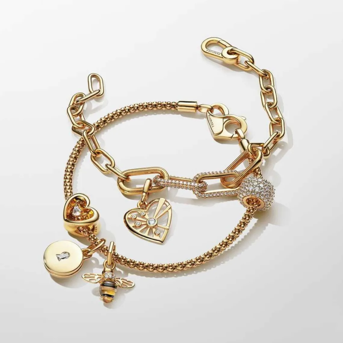 Pandora Bracelet Femme ME – LINK Doré | Femme Bracelet