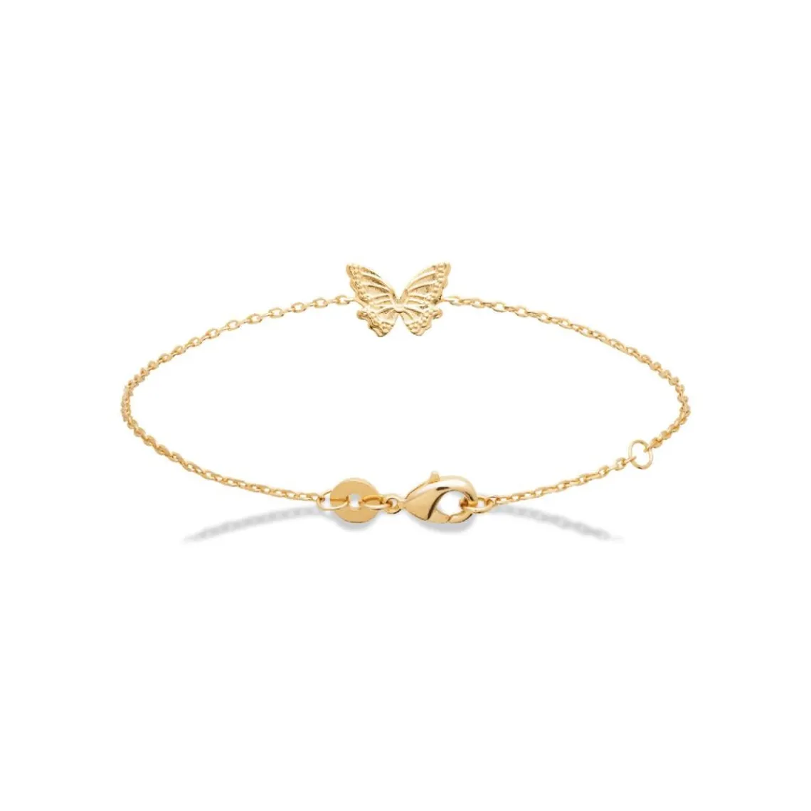 Maison de la Bijouterie Bracelet femme papillon plaqué or UYYZYYZV | Femme Bracelet