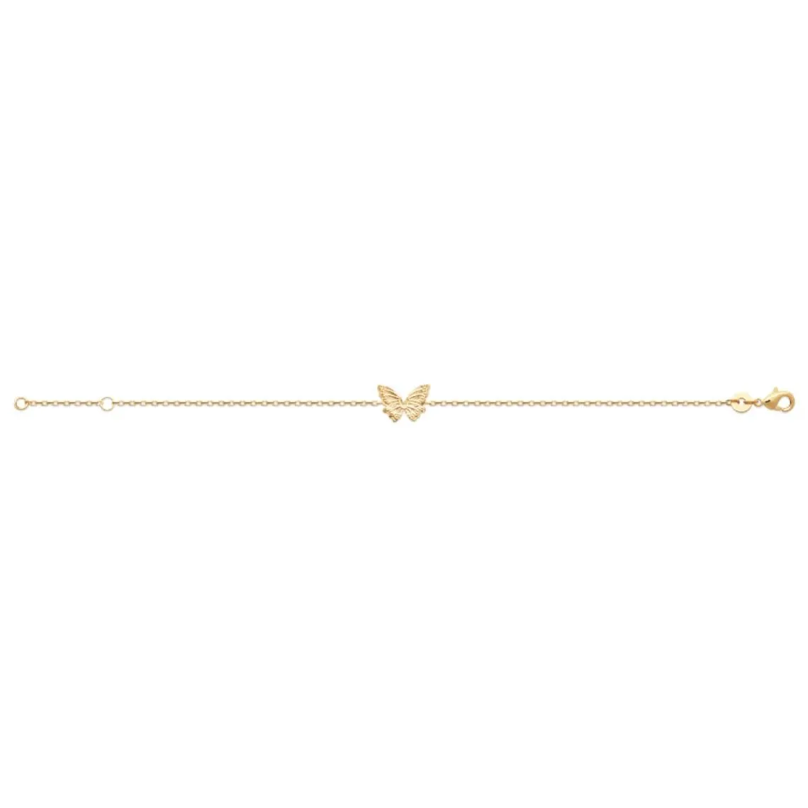 Maison de la Bijouterie Bracelet femme papillon plaqué or UYYZYYZV | Femme Bracelet