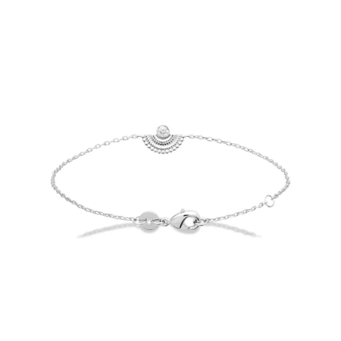Maison de la Bijouterie Bracelet femme pendentif fantaisie oxydes VW4036ZV | Femme Bracelet