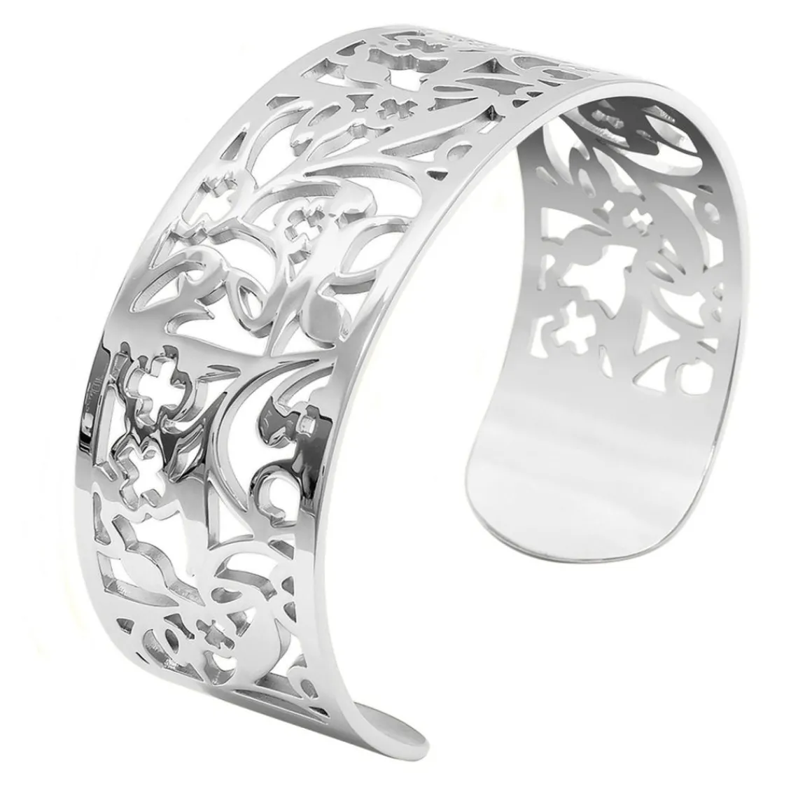 Pierre Lannier Bijoux Bracelet Femme Eolia - BJ03A1101 Acier Argent | Femme Bracelet