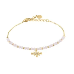 Pierre Lannier Bijoux Bracelet Femme Antharea - BJ25A5251 Acier Doré | Femme Bracelet