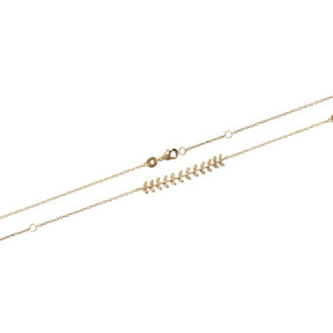 Maison de la Bijouterie Bracelet Femme épi plaqué or UWZ5W6ZV | Femme Bracelet