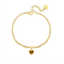 Pixies Bijoux Bracelet Femme - PBM0026-1TGR Acier Brun | Femme Bracelet