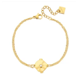 Pixies Bijoux Bracelet Femme - PBM0023-1PRL Acier Blanc | Femme Bracelet