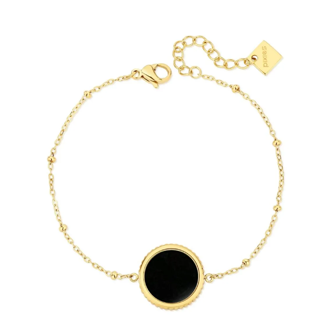 Pixies Bijoux Bracelet Femme Coco - PBS0007-1BKO Acier | Femme Bracelet