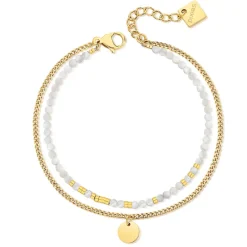 Pixies Bijoux Bracelet Femme - PBM0048-1MOP Acier Nacre | Femme Bracelet