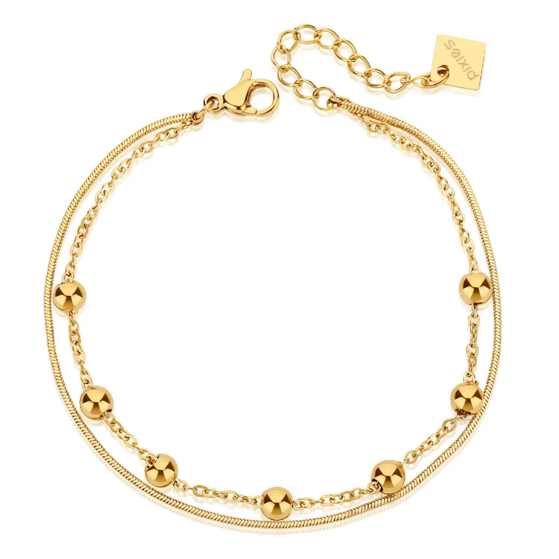 Pixies Bijoux Bracelet Femme - PBM0046-1UNI Acier | Femme Bracelet