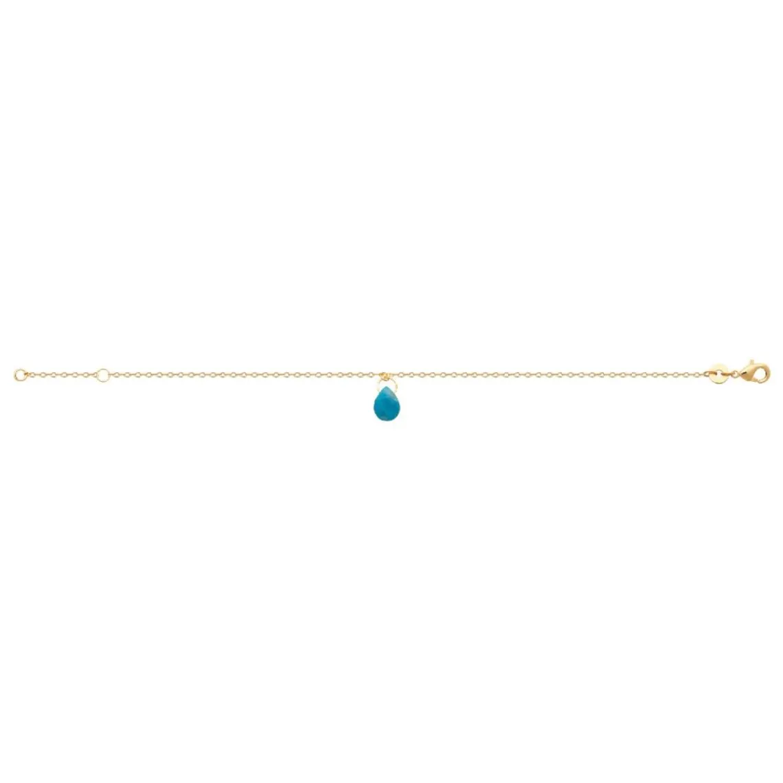 Maison de la Bijouterie Bracelet femme plaqué or apatite UW40Y0ZV | Femme Bracelet