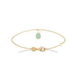 Maison de la Bijouterie Bracelet femme plaqué or aventurine UW40ZUZV | Femme Bracelet