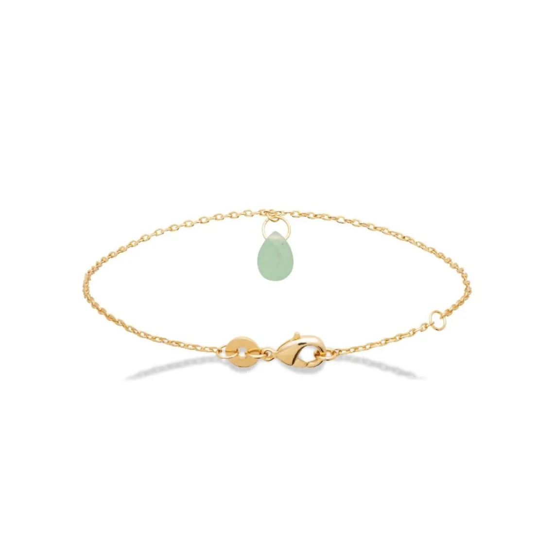 Maison de la Bijouterie Bracelet femme plaqué or aventurine UW40ZUZV | Femme Bracelet