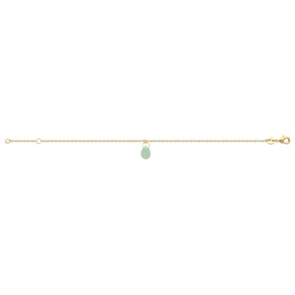Maison de la Bijouterie Bracelet femme plaqué or aventurine UW40ZUZV | Femme Bracelet