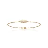 Maison de la Bijouterie Bracelet femme plaqué or blanc serti griffe - UWZW34ZV | Femme Bracelet