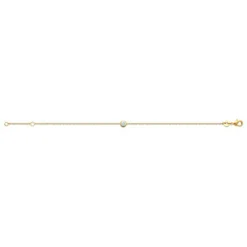 Maison de la Bijouterie Bracelet femme plaqué or blanc serti clos serti clos classique - UWZ63UZV | Femme Bracelet