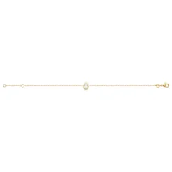 Maison de la Bijouterie Bracelet femme plaqué or cœur oxyde de zirconium UW3UU0ZV | Femme Bracelet
